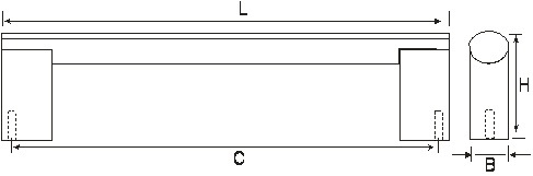 Ручка мебельная E743