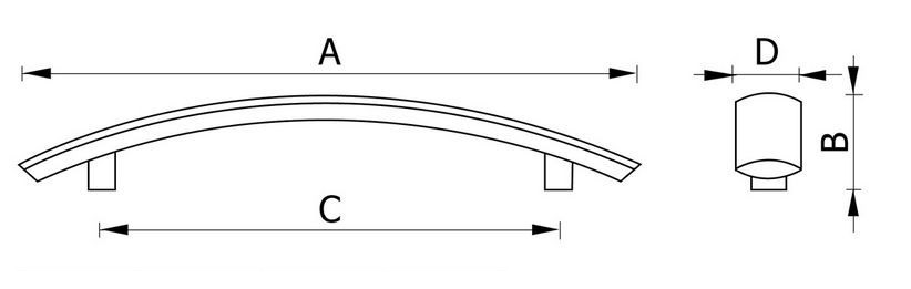 Ручка мебельная RH111