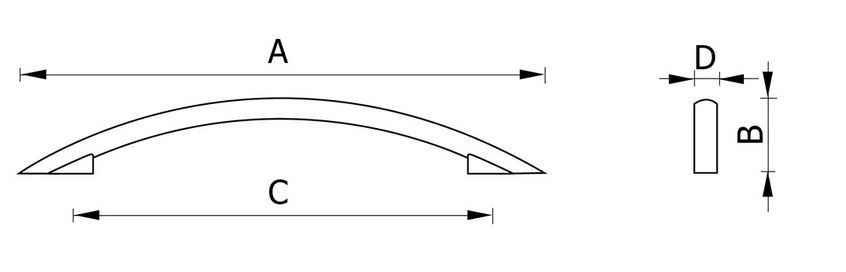 Ручка мебельная RH115