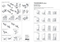 Монтаж и установка Tandembox BLUM.