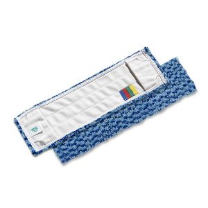 Моп Microsafe с карманами, микрофибра, синий, 40х13 см. | Материалы для клининга TTS (Италия)
