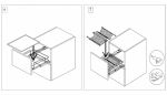 Выдвижная сушка для посуды AFF 450