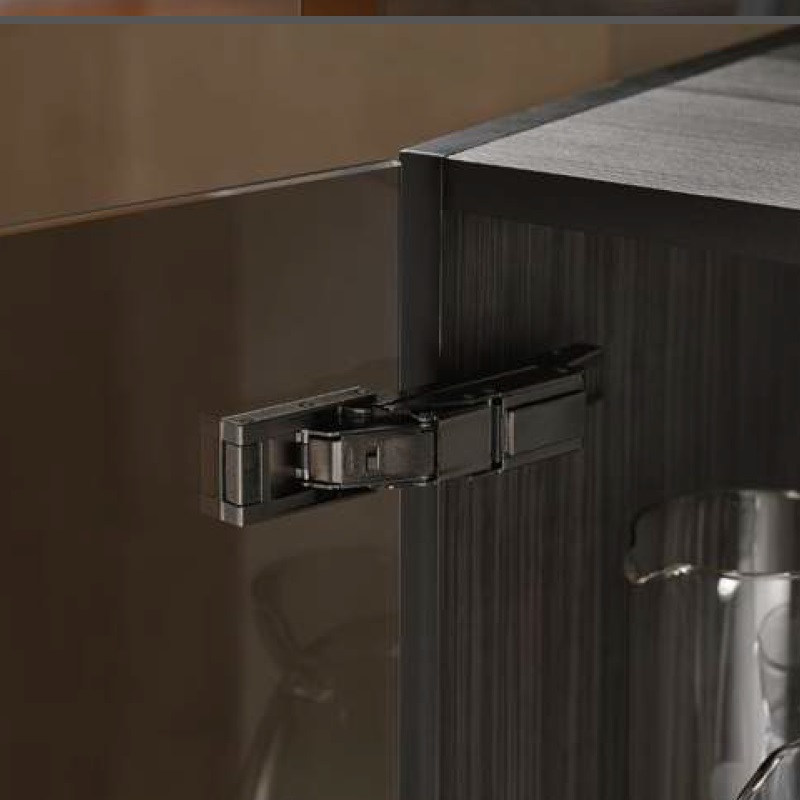 Petlya Clip Top Cristallo S Dovodchikom Blumotion Dlya Stekla Mebelnaya Furnitura Blum