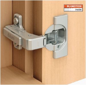 Петля MODUL c BLUMOTION под фальшпанель, вкладная, открывание 95°| Мебельная фурнитура BLUM