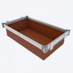 Корзина Premium RATTAN, ширина 764 - 804 мм.