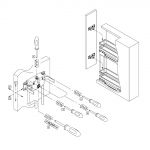 Бутылочницы Vibo 150 GALAXY в верхний шкаф