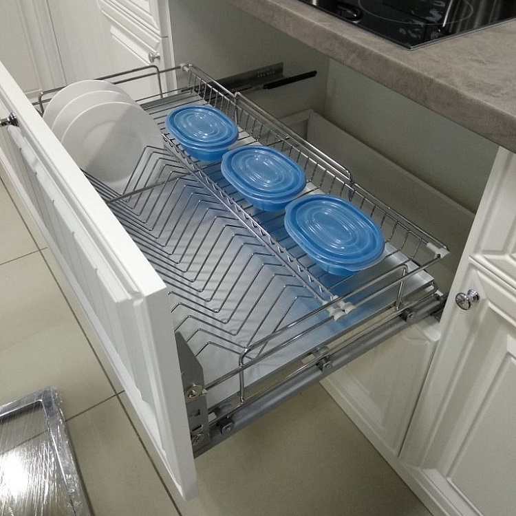 Сушилка для посуды в кухонный шкаф 50 см