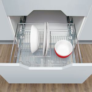 Выдвижная сушка для посуды JET 600 | Интернет-магазин мебельной фурнитуры