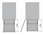 Корзина выдвижная с сушкой для посуды VIBO 450