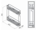 Бутылочницы Vibo  200