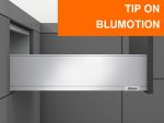 LEGRABOX K с открыванием от нажатия TIP-ON + BLUMOTION (350 мм)