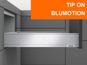 Выдвижной ящик LEGRABOX M с открыванием от нажатия TIP-ON + BLUMOTION (600 мм) | Интернет-магазин мебельной фурнитуры КОМПЛЕКТТОРГ