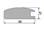 Профиль из МДФ для рамочных фасадов