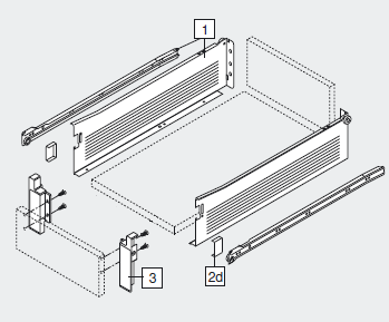 Метабокс Для Кухонных Ящиков Купить В Спб