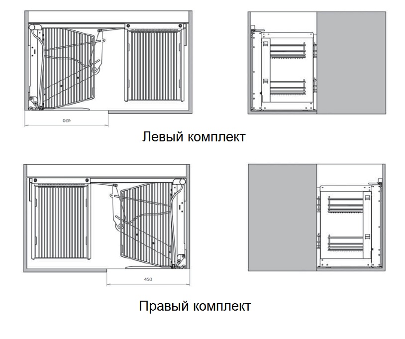 Левый уголок схема
