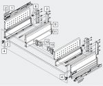 TANDEMBOX M с BOXSIDE под мойку (450 мм.) ТМ3