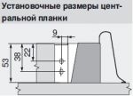 TANDEMBOX M с двойным релингом под мойку (450 мм.) ТМ5