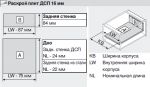 TANDEMBOX M с доводчиком BLUMOTION (500 мм)