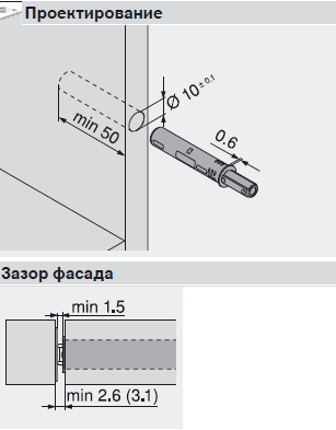 Tip On Dlya Otkryvaniya Dverej Bez Ruchek Mebelnaya Furnitura Blum
