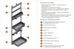 Стеллаж HOUSE MASTER для хозпринадлежностей