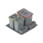 Контейнеры для мусора PRACTIKO 600 2х7+15 / 2х9+20 л.