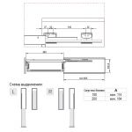 Колонна Cargo maxi боковое MAXIMA Classic, хром