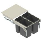 Ведра для мусора SEGREGO 600 2х7+2х15 / 2х9+2х20 л.