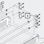 Крепление релинга METABOX