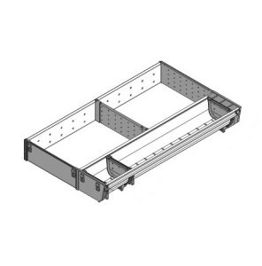 ORGA-LINE одиночный лоток с широким разделителем | Мебельная фурнитура BLUM