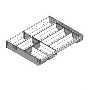ORGA-LINE тройной лоток с разделителем | Мебельная фурнитура BLUM