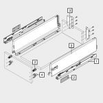 Tandembox K antaro с открыванием от нажатия (450 мм.)