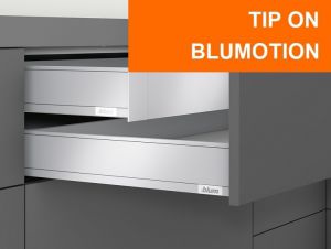 Внутренний ящик LEGRABOX M с открыванием от нажатия TIP-ON + BLUMOTION (450 мм) | Интернет-магазин мебельной фурнитуры КОМПЛЕКТТОРГ