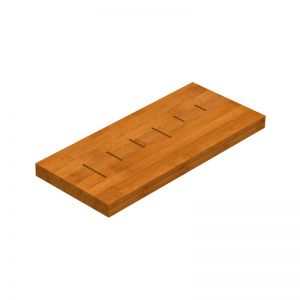 Модуль держатель ножей (бамбук) R1633 | Кухонная система MANHATTAN 