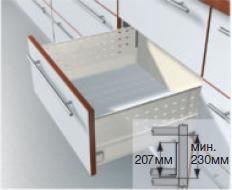 Металлические ящики Метабокс M (METABOX) с BOXSIDE | Мебельная фурнитура BLUM