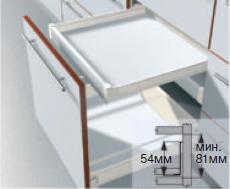 Внутренние металлические ящики Метабокс N (METABOX) | Мебельная фурнитура BLUM