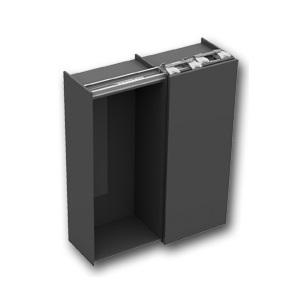 Компланарная система MIXAL Online для 2-х дверного шкафа