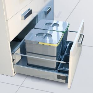 Контейнеры для мусора MULTINO в корпус 600, 900 мм.| Аксессуары для кухни