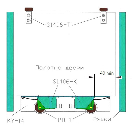 Комплект роликов для шкафа-купе УНИВЕРСАЛ| Интернет-магазин мебельной ...