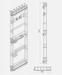 Колонна Vibo 150 для хозпринадлежностей