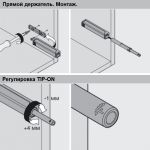 TIP-ON для открывания дверей без ручек